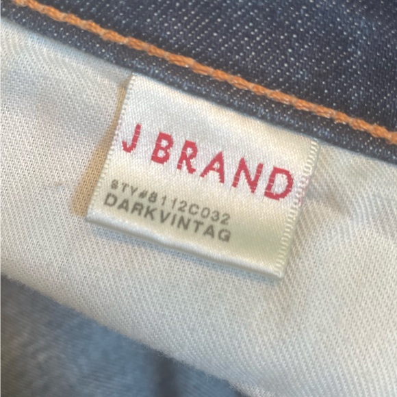 J Brand Structured Skinny Dark Vintage Jean - Picture 4 of 9